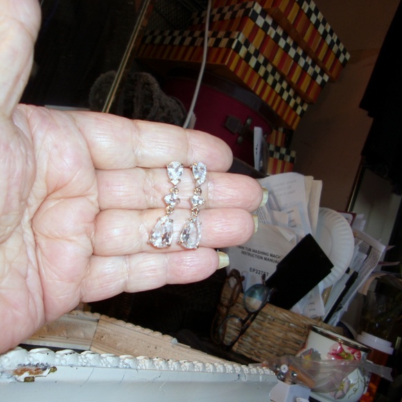 Savvy Bling - Chandler CZ Dangle Earrings main image 0
